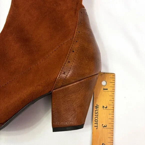 BAIT Footwear brown knee-high stretch boots size US 7.5 - Picture 4 of 6